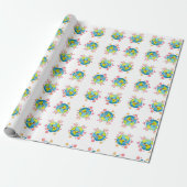 Happy Planet 2 Wrapping Paper Geschenkpapier (Ungerollt)