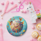 Happy Planet Plate Pappteller (Party)