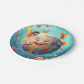 Happy Planet Plate Pappteller (Schrägansicht)