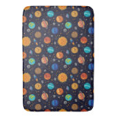 Happy Planets Bath Mat Badematte (Vorderseite Vertikal)