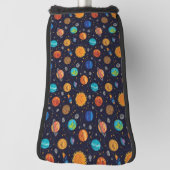 Happy Planets Golf Club Cover Headcover (Rotieren 90)