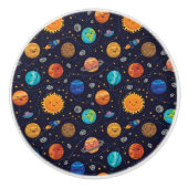 Happy Planets Knob Keramikknauf (Vorderseite)