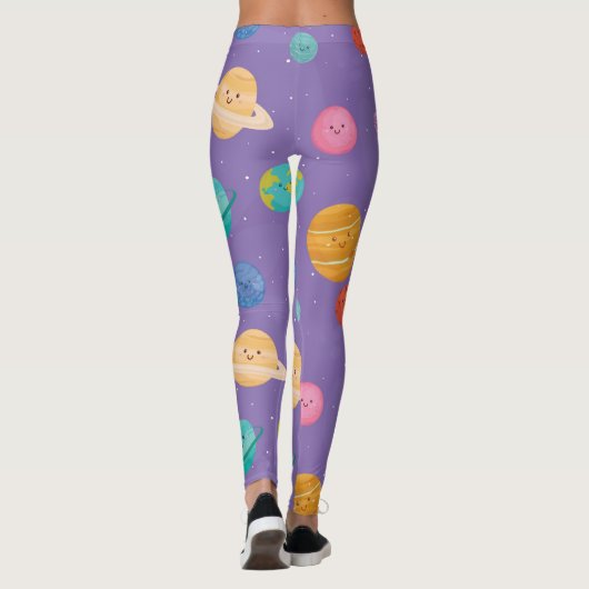 Happy Planets Leggings (Rückseite)