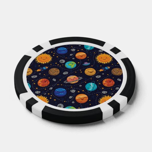Happy Planets Poker Chips (Einzeln)