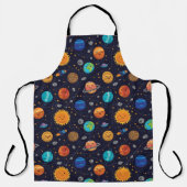 Happy Planets Schürze (Vorderseite)