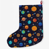 Happy Planets Strumpf Großer Weihnachtsstrumpf (Rückseite)