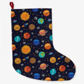 Happy Planets Strumpf Großer Weihnachtsstrumpf (Vorderseite)