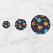 Happy Planets Table Confetti Konfetti (Vorderseiten)
