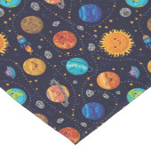 Happy Planets Table Runner Großer Tischläufer (Ecke)