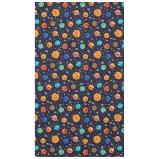 Happy Planets Tablecloth Tischdecke (Vorderseite)