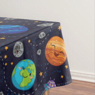 Happy Planets Tablecloth Tischdecke