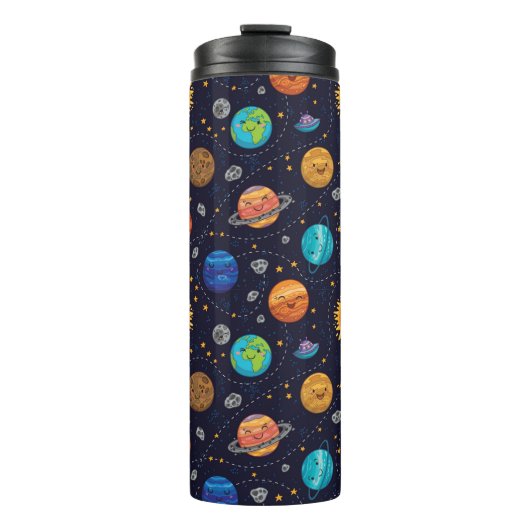 Happy Planets Thermal Tumbler Thermosbecher (Vorderseite)