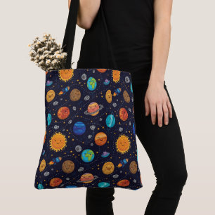 Happy Planets Tote Bag Tasche