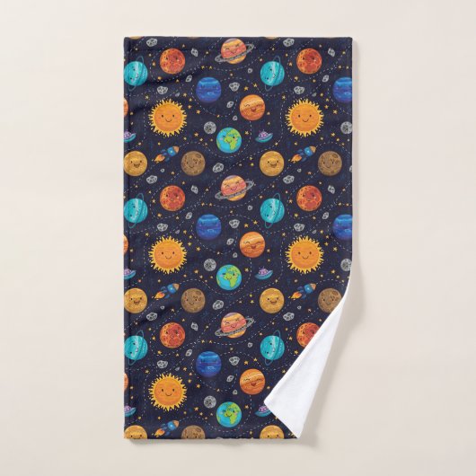 Happy Planets Towel Set (Handtuch)