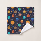 Happy Planets Towel Set (Waschlappen)