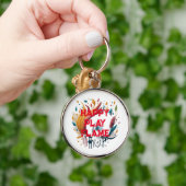 Happy Play Flame Design for Style Schlüsselanhänger (Hand)