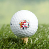 Happy Play Flame Design Golfball (Insitu T-Shirt)