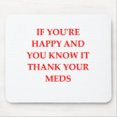 HAPPY.png Mousepad (Vorne)