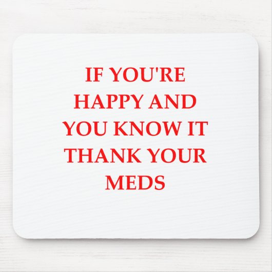 HAPPY.png Mousepad (Vorne)