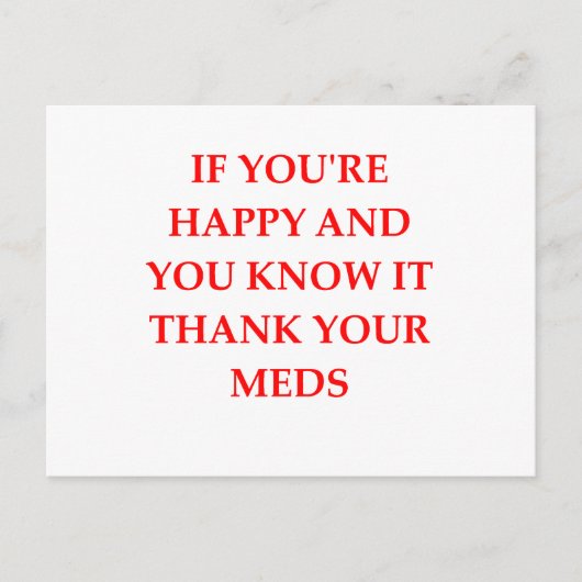 HAPPY.png Postkarte (Vorderseite)