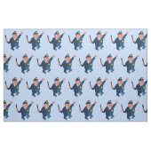 Happy Polizist Stoff (Fat Quarter (45,7 x 55,9 cm))