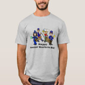 Happy Postal Workers Day T - Shirt (Vorderseite)