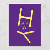 Happy Postcard Postkarte (Vorderseite)