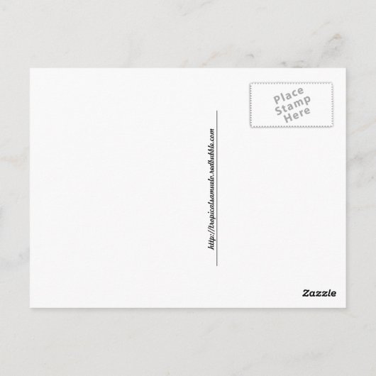 Happy Postcross Kitty Postkarte (Rückseite)