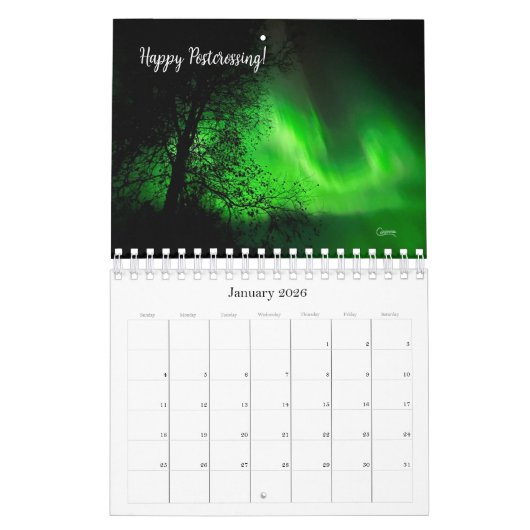 Happy Postcross - Kleiner Kalender (Jan 2026)