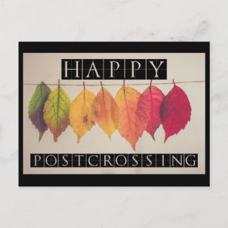 Happy Postcross Postcard Postkarte