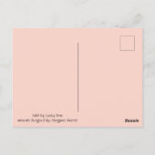 Happy Postcross Tiere Postkarte (Rückseite)