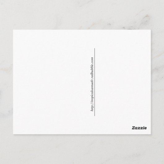 HAPPY POSTCROSSING POSTKARTE (Rückseite)