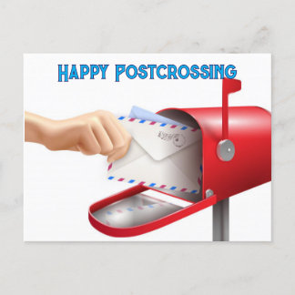 Happy Postcrossing Postkarte