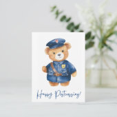 Happy Postcrossing Postkarte (Stehend Vorderseite)