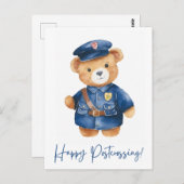 Happy Postcrossing Postkarte (Vorne/Hinten)