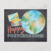 Happy Postcrossing Postkarte (Vorderseite)