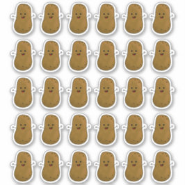 Happy Potato Aufkleber