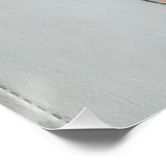 Happy Potato Glossy Poster (Ecke)