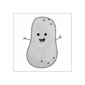 Happy Potato Gummistempel (Prägung)