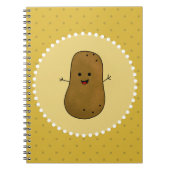 Happy Potato Notizblock (Vorderseite)