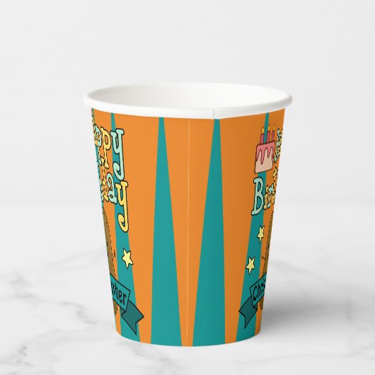 Happy Potato Party Time Pappbecher (Rechts)