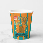 Happy Potato Party Time Pappbecher (Vorderseite)