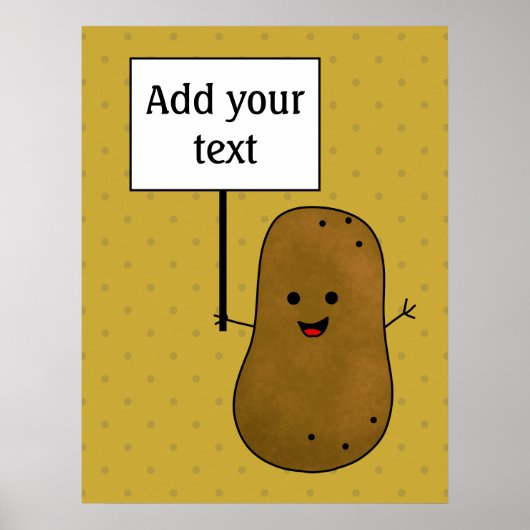 Happy Potato Poster (Vorne)