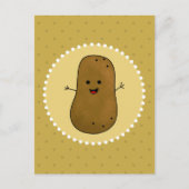 Happy Potato Postkarte (Vorderseite)