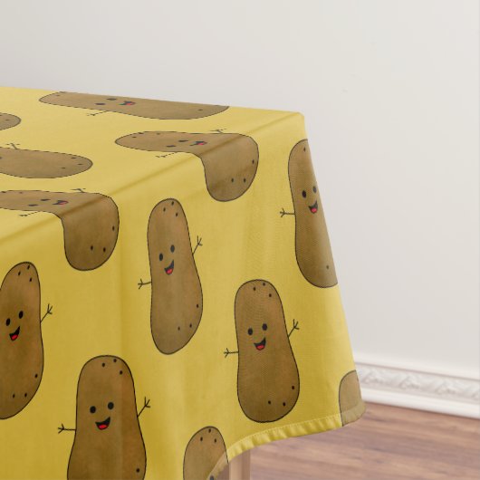 Happy Potato Tischdecke (Beispiel)