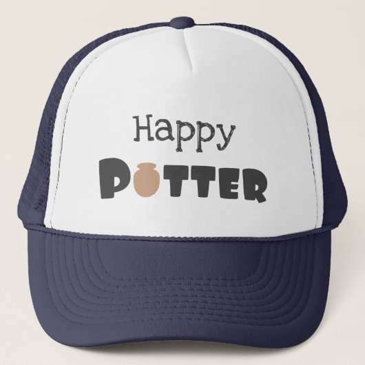 Happy Potter Truckerkappe (Vorderseite)