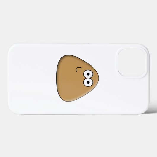 Happy Pou - iPhone 13 Fall Case-Mate iPhone Hülle (Rückseite (Horizontal))