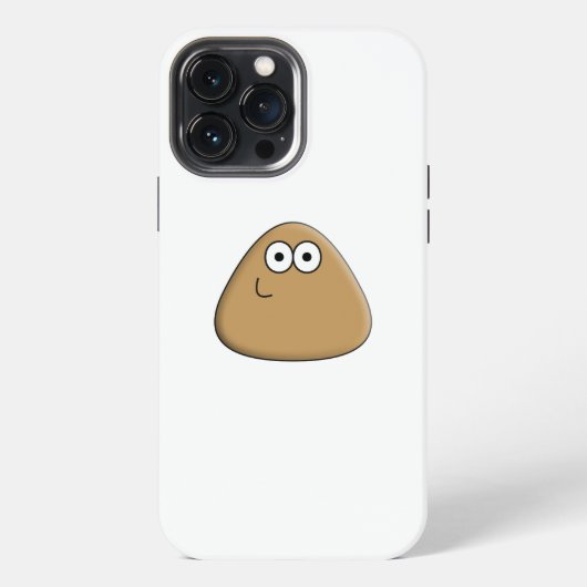 Happy Pou - iPhone 13 Pro Max Fall Hülle (Rückseite)