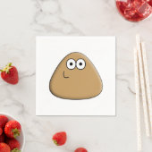 Happy Pou - Napkin Serviette (Beispiel)
