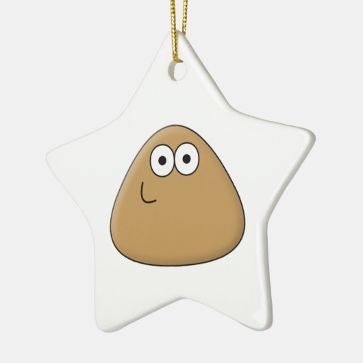 Happy Pou - Star Ornament (Links)